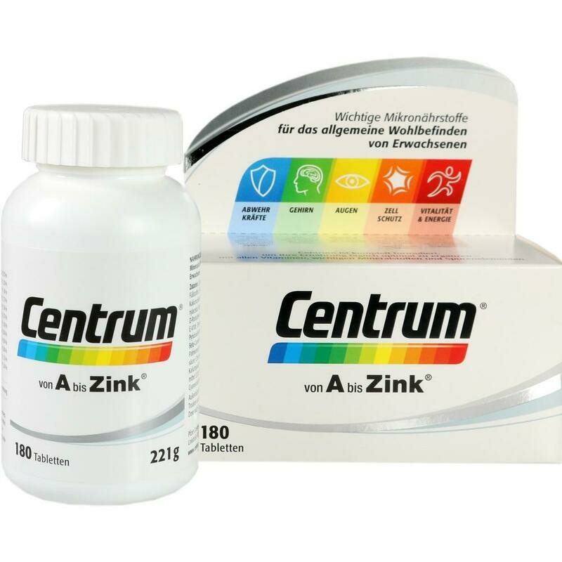 CENTRUM A-Zink Tabletten
