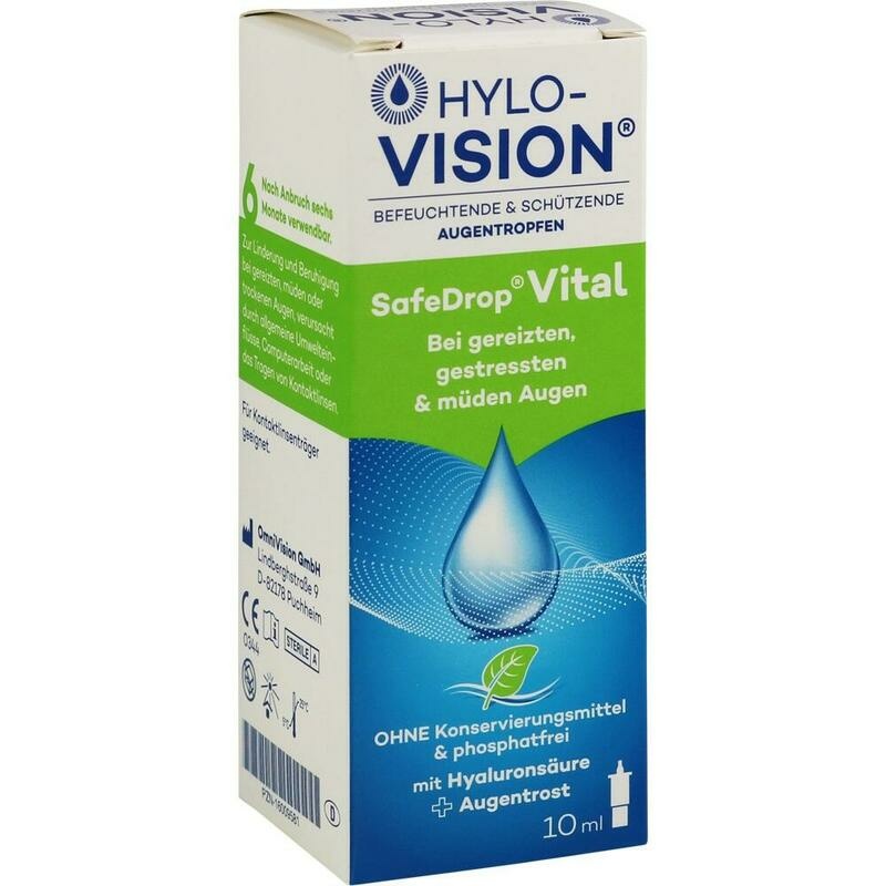 HYLO-VISION SafeDrop Vital Augentropfen