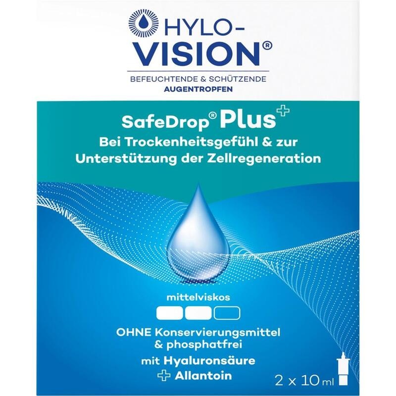 HYLO-VISION SafeDrop Plus Augentropfen