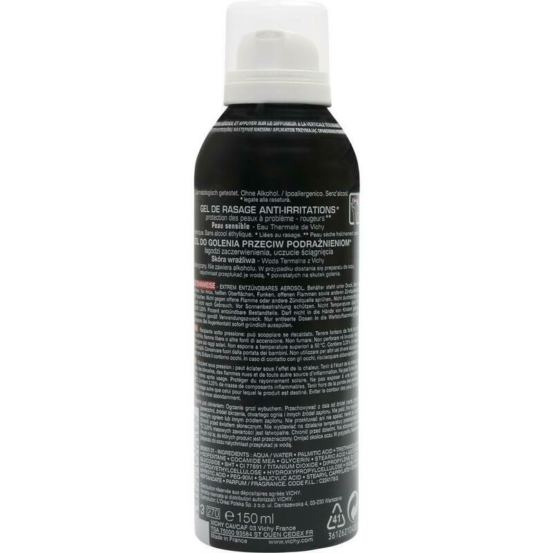 VICHY HOMME Rasiergel Anti-Hautirritationen