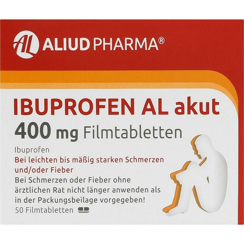 IBUPROFEN AL akut 400 mg Filmtabletten