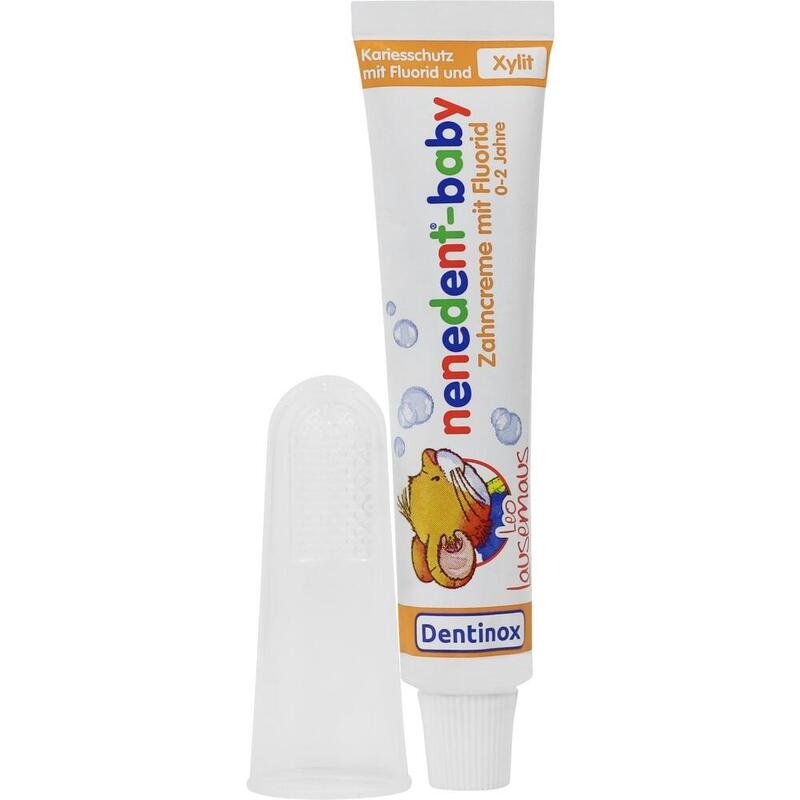 NENEDENT-baby Zahncreme mit Fluorid Zahnpflegeset