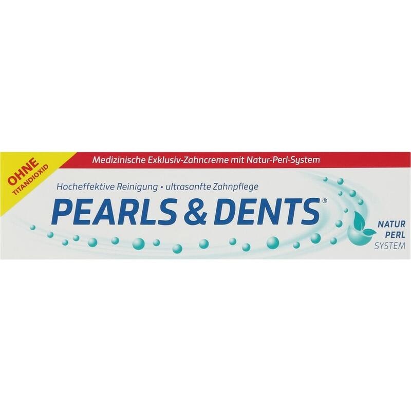 PEARLS & DENTS Exklusiv-Zahncreme ohne Titandioxid