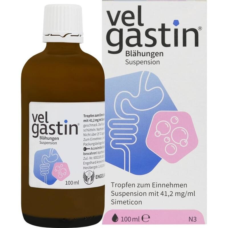 VELGASTIN Blähungen Suspension zum Einnehmen