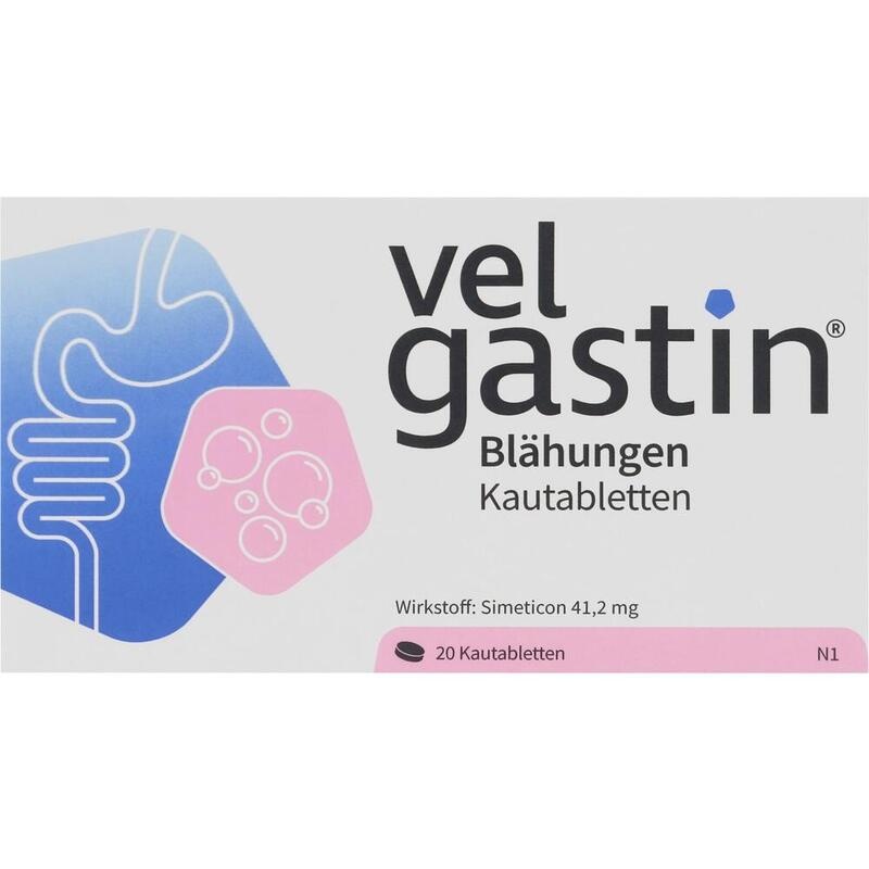 VELGASTIN Blähungen Kautabletten