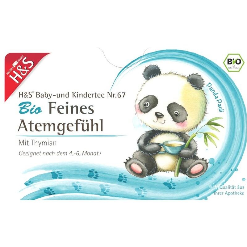H&S Bio Feines Atemgefühl Baby- u.Kindertee Fbtl.