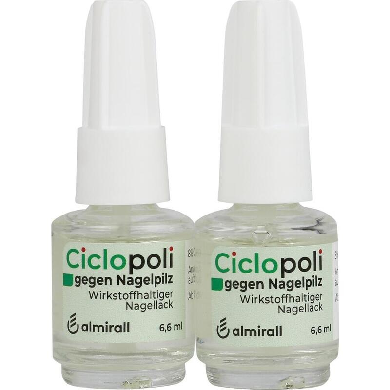 CICLOPOLI gegen Nagelpilz wirkstoffhalt.Nagellack