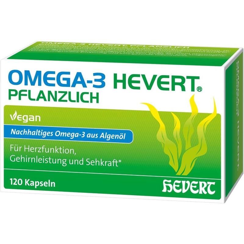 OMEGA-3 HEVERT pflanzlich Weichkapseln