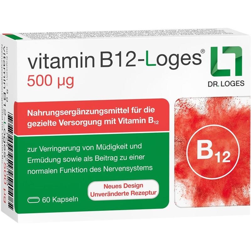 VITAMIN B12-LOGES 500 μg Kapseln