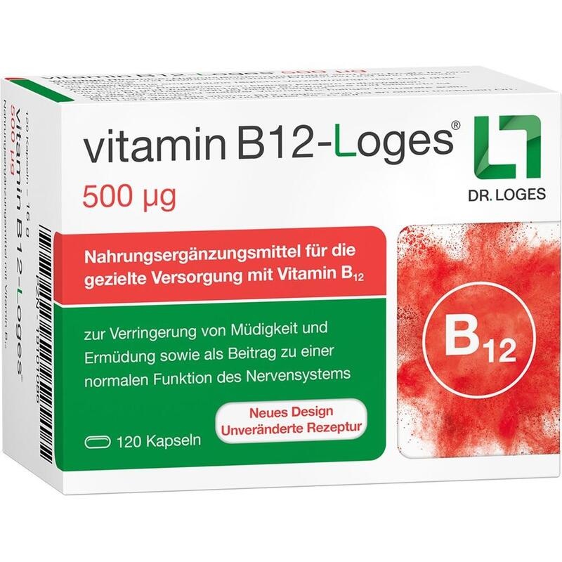 VITAMIN B12-LOGES 500 μg Kapseln