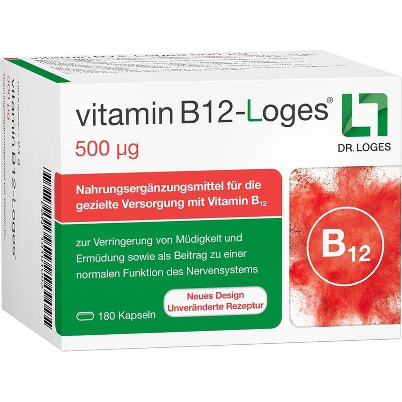 VITAMIN B12-LOGES 500 μg Kapseln