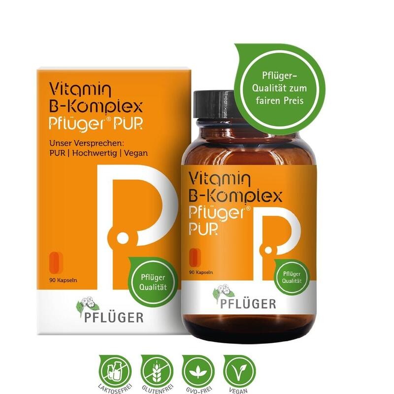 VITAMIN B KOMPLEX Pflüger PUR Kapseln