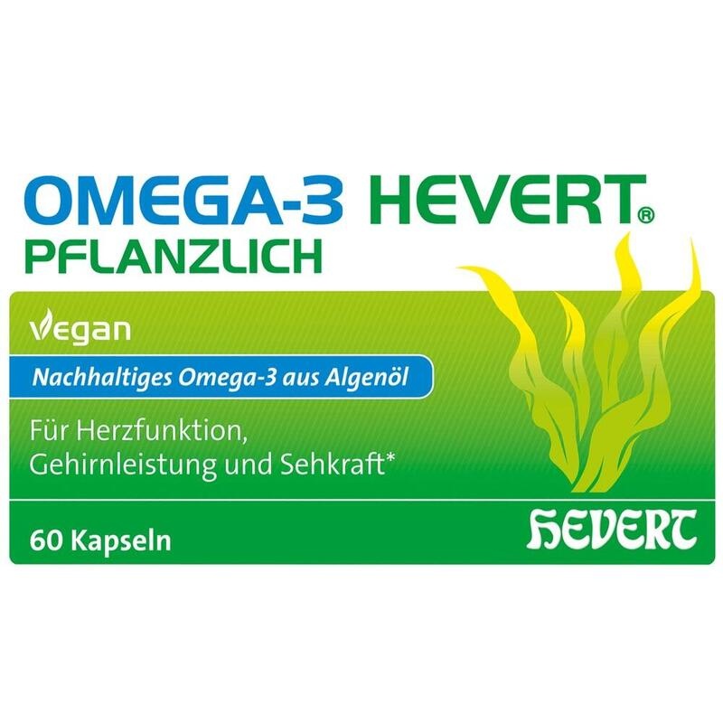 OMEGA-3 HEVERT pflanzlich Weichkapseln
